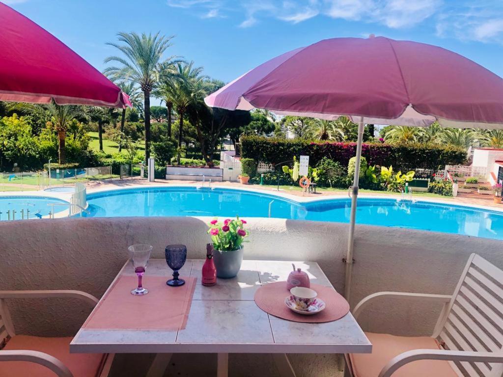 Estudio Con Terraza En Marbella Buitenkant foto
